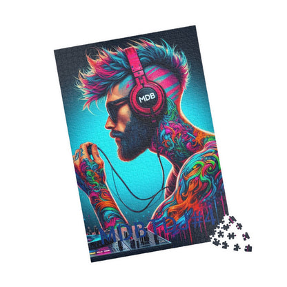 MDBTDJ#4 Puzzle (110, 252, 520, 1014-piece) Tattooed Dj's Limited Edition, Puzzle, Apparel & Accessories, Tattooed Djs Shop