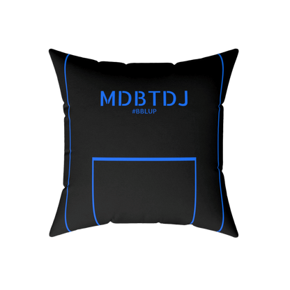 MDBTDJ#BBLUP Spun Polyester Square Pillow