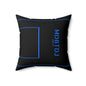 MDBTDJ#BBLUP Spun Polyester Square Pillow