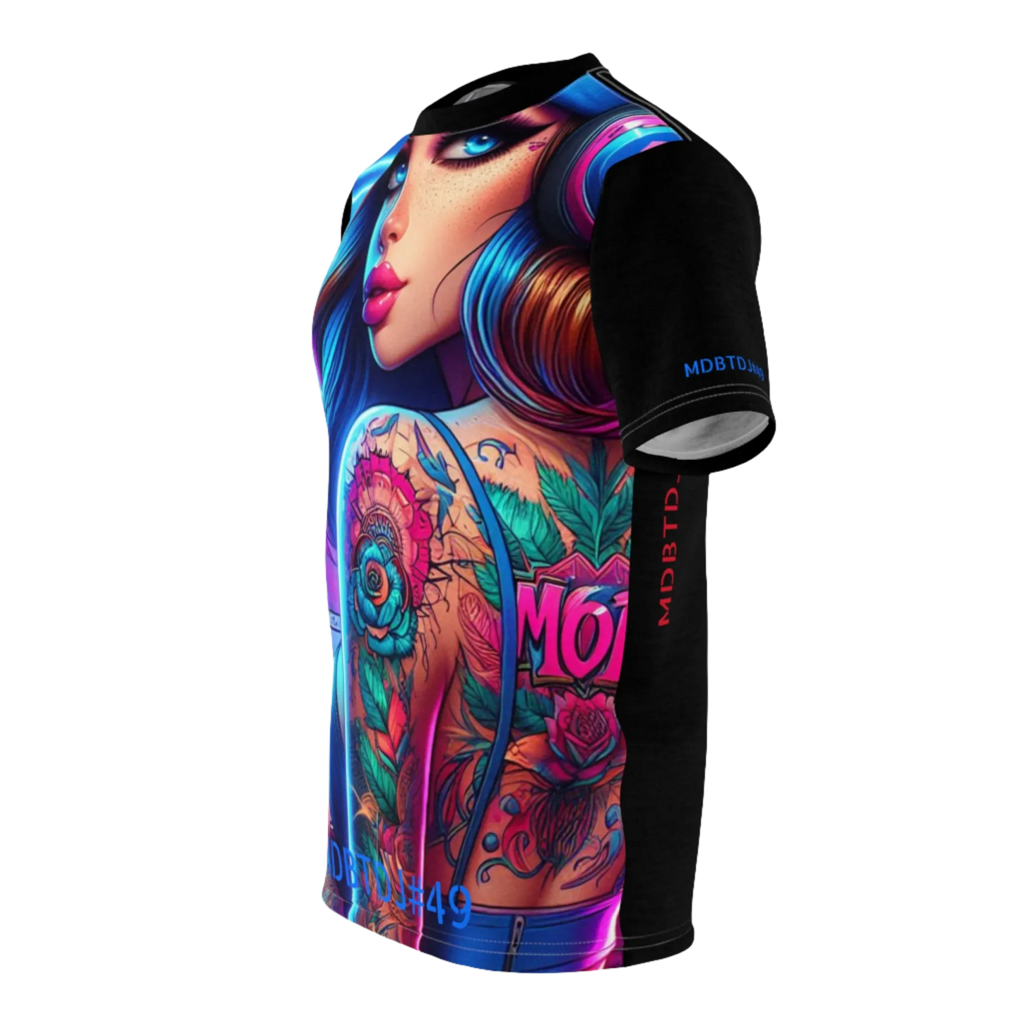 MDBTDJ#49 Premium Art Tee Shirt - Tattooed Dj's Limited Edition - Unisex