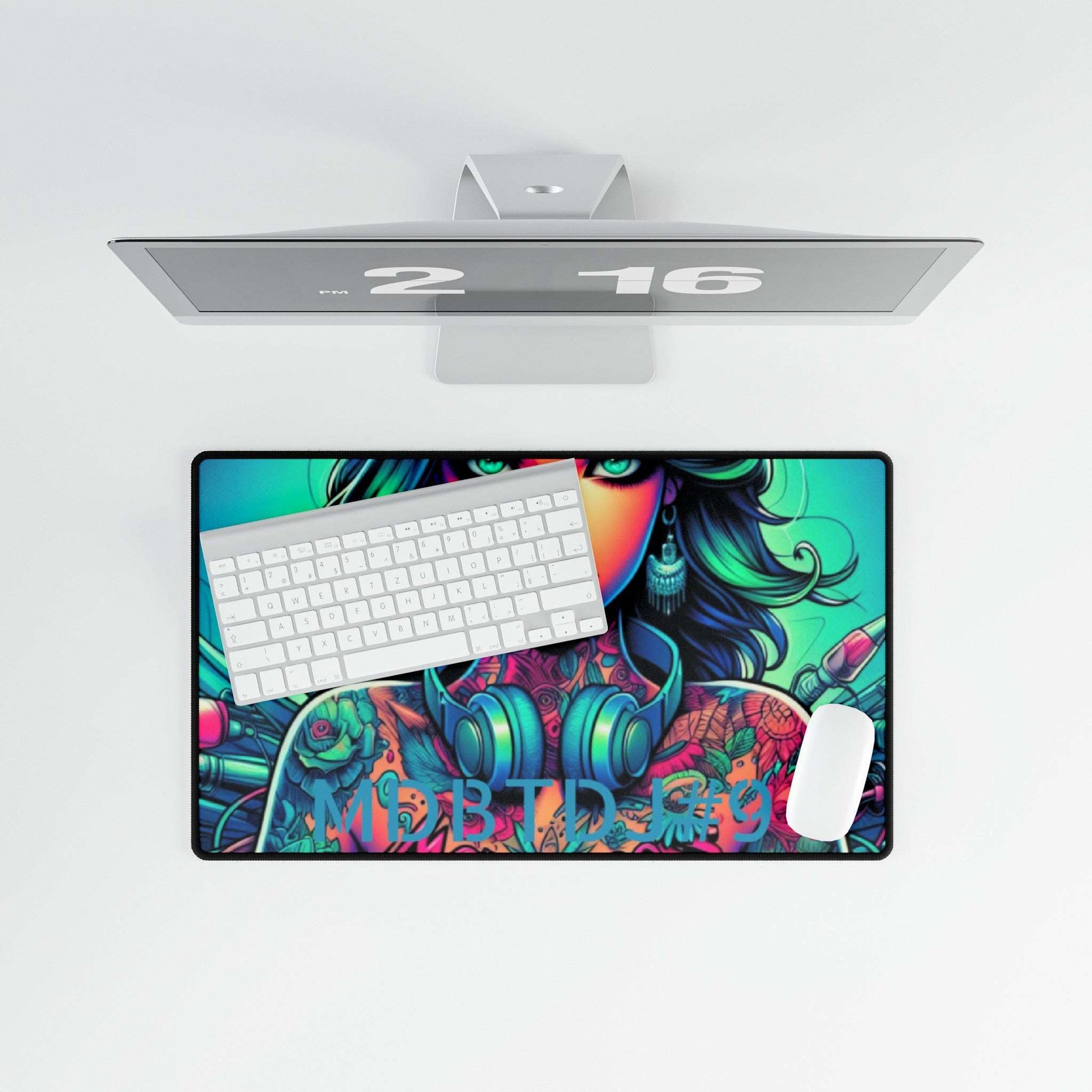 MDBTDJ#9 Mouse Pads Desk Mats Tattooed DJ's Limited Edition, Home Decor, Apparel & Accessories, Tattooed Djs Shop