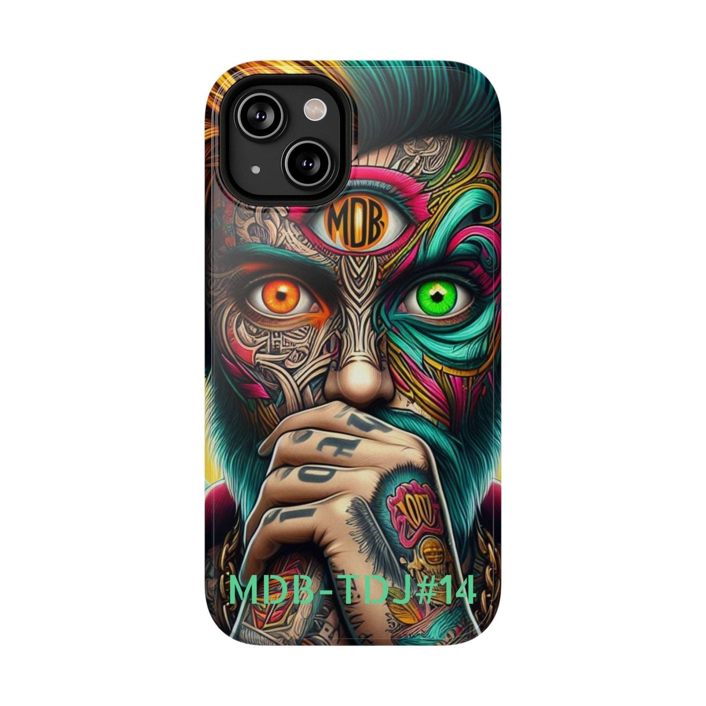 MDBTDJ#14 Impact-Resistant Phone Cases Fits most Tattooed DJ's Limited Edition