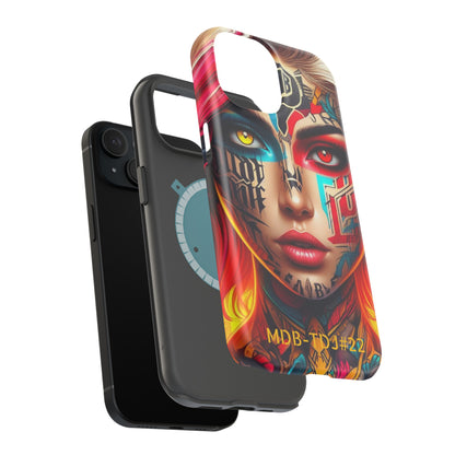 MDBTDJ#22 Impact-Resistant Phone Cases Fits most Tattooed DJ's Limited Edition, Phone Case, Tattooed Djs Shop