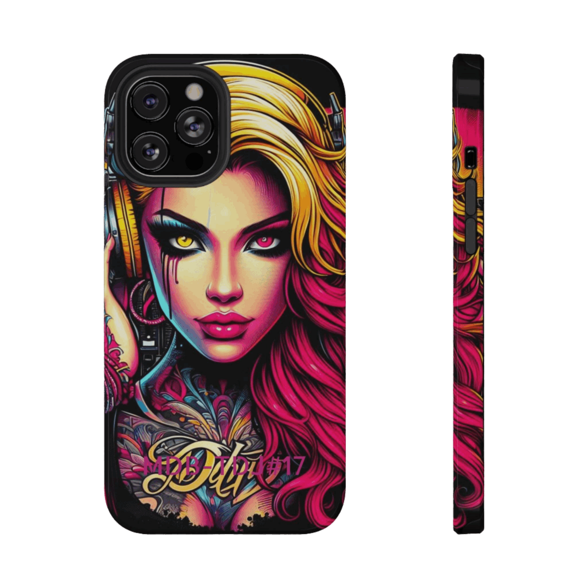 MDBTDJ#17 Impact-Resistant Phone Cases Fits most Tattooed DJ's Limited Edition