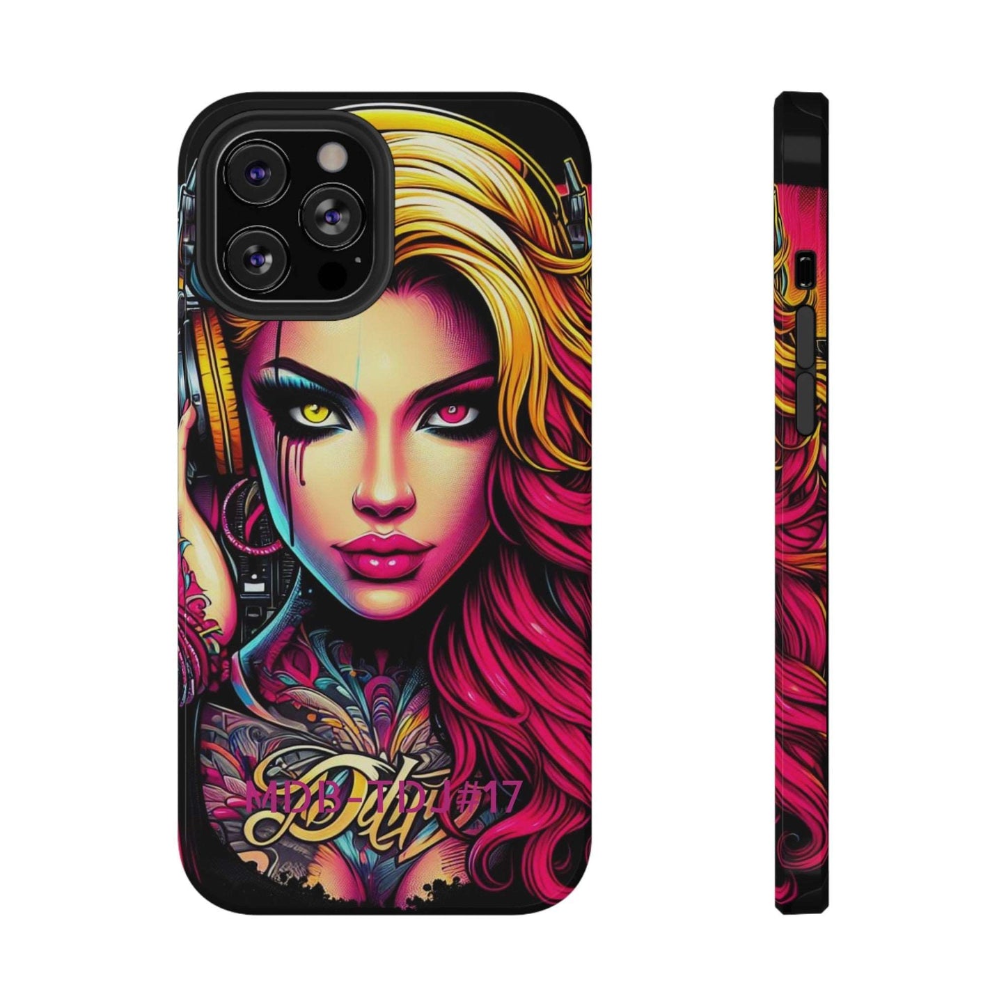 MDBTDJ#17 Impact-Resistant Phone Cases Fits most Tattooed DJ's Limited Edition