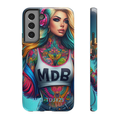 MDBTDJ#23 Impact-Resistant Phone Cases Fits most Tattooed DJ's Limited Edition, Phone Case, Tattooed Djs Shop