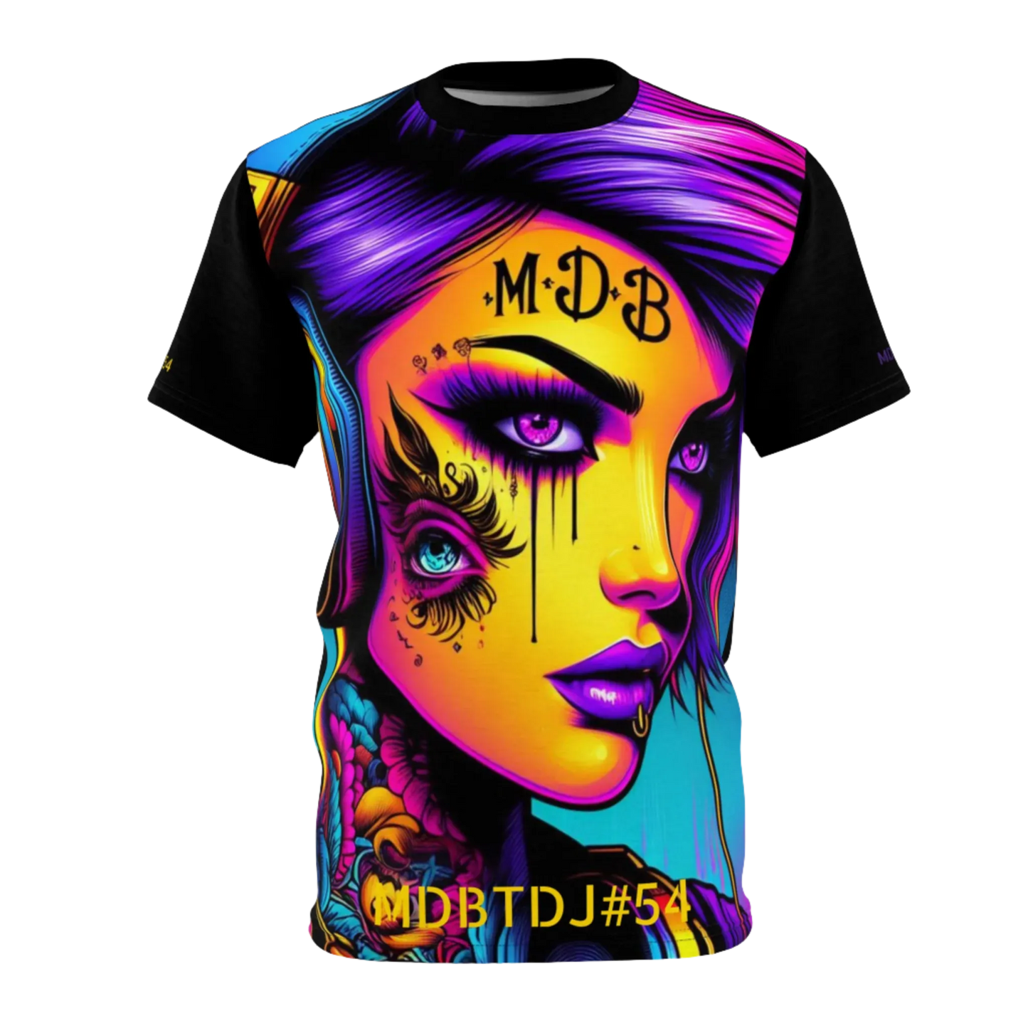 MDBTDJ#54 Premium Art Tee Shirt - Tattooed Dj's Limited Edition - Unisex