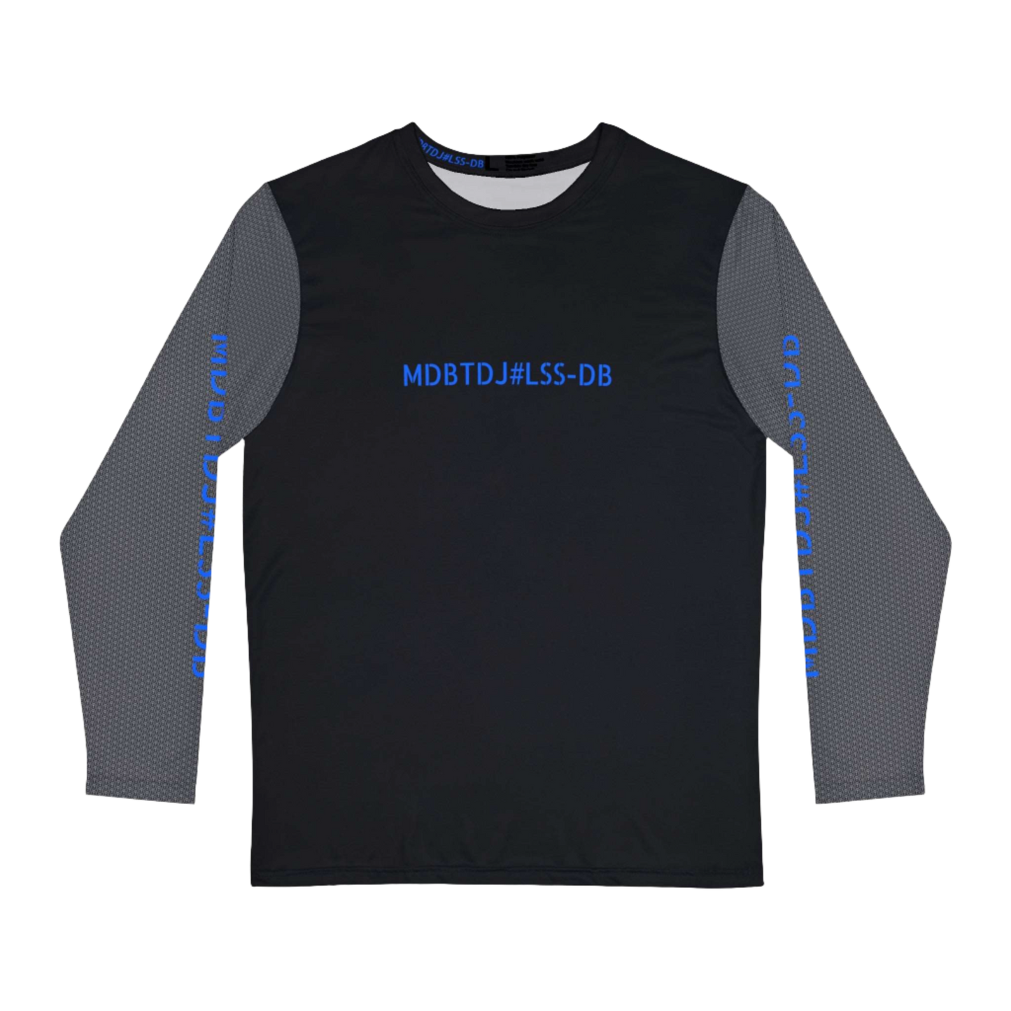 MDBTDJ#LSS-DB Premium Men's Long Sleeve Shirt, Long Sleeve Shirt, Clothing Tops, Tattooed Djs Shop