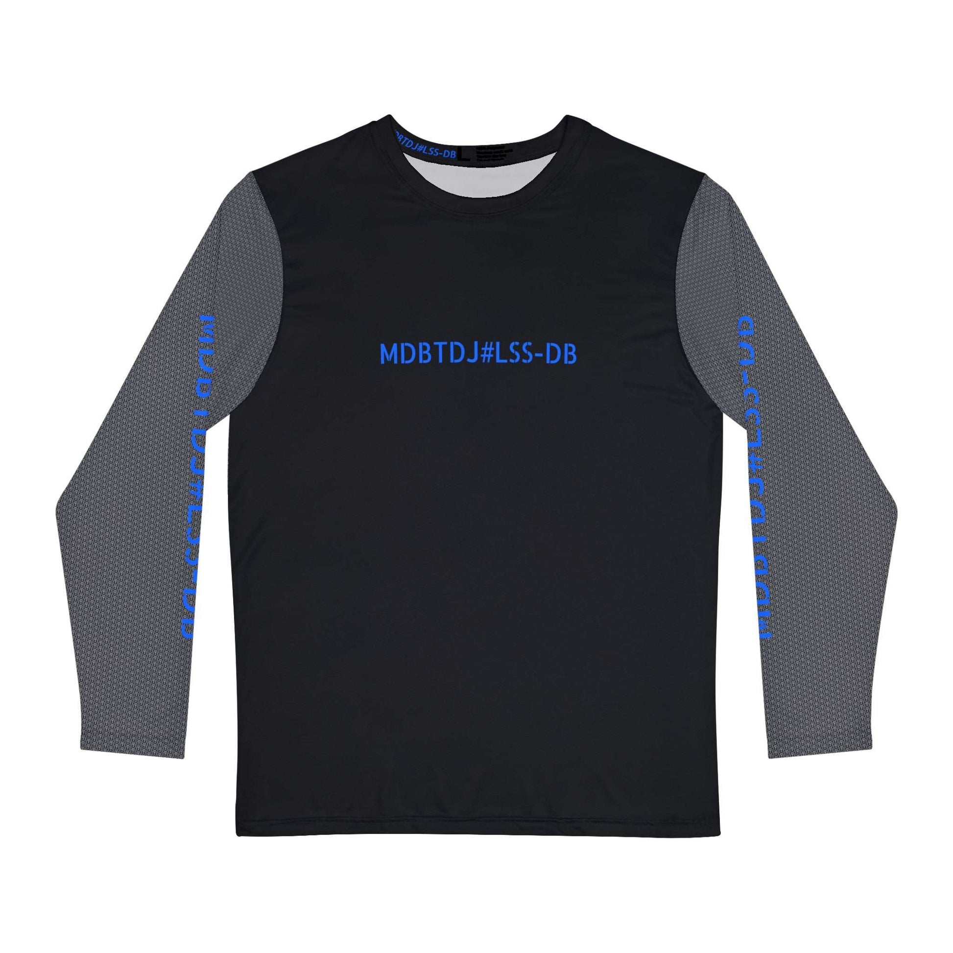 MDBTDJ#LSS-DB Men's Long Sleeve Shirt Tattooed Dj's Limited Edition, All Over Prints, Tattooed Djs Shop