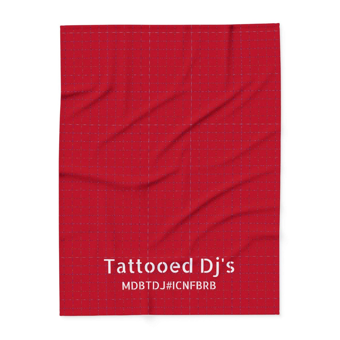MDBTDJ#ICNFBRB Fleece Blanket Tattooed Dj's Limited Edition, Home Decor, Tattooed Djs Shop