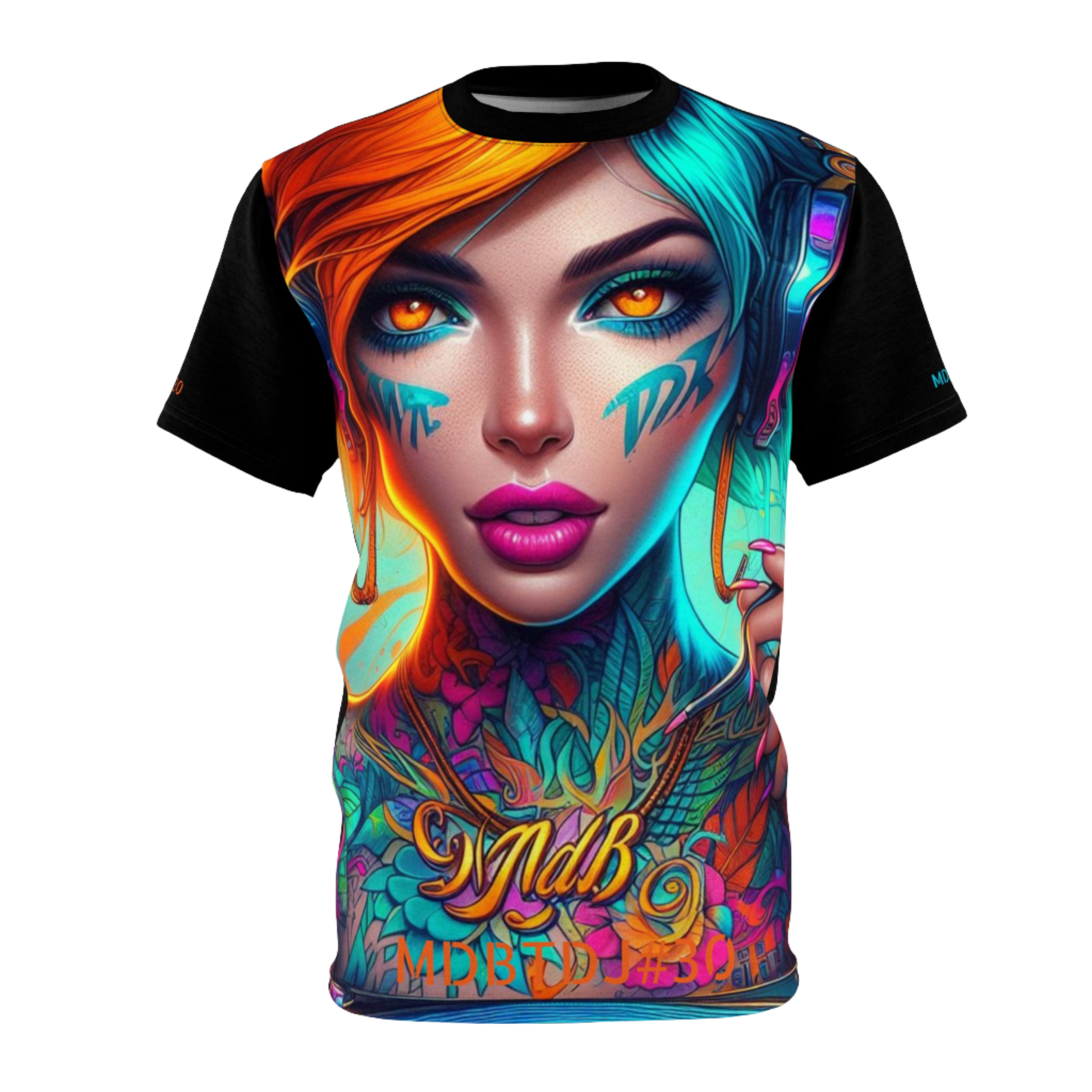 MDBTDJ#30 Premium Art Tee Shirt - Tattooed Dj's Limited Edition - Unisex