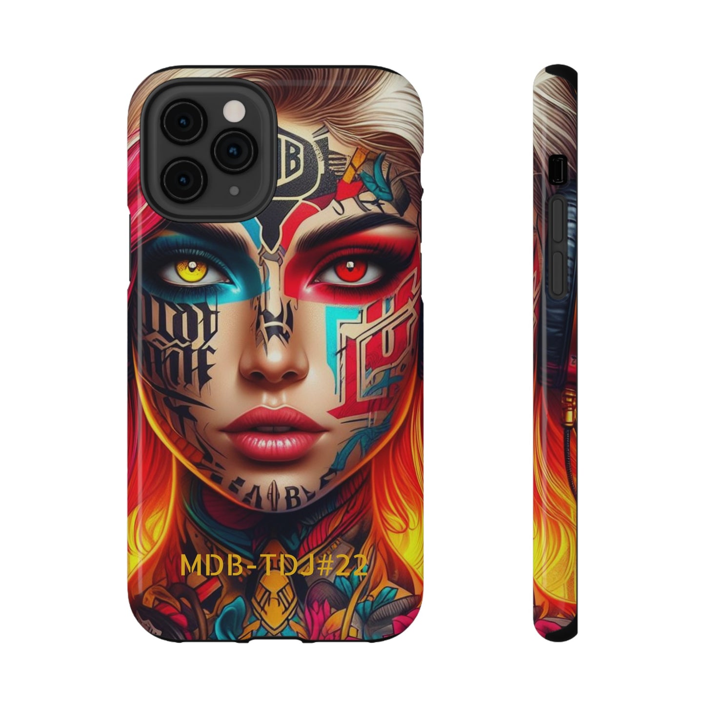 MDBTDJ#22 Impact-Resistant Phone Cases Fits most Tattooed DJ's Limited Edition, Phone Case, Tattooed Djs Shop