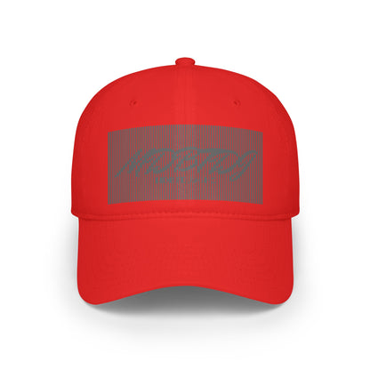 MDBTDJ#GHC Red- Low Profile Baseball Cap, Hats, Tattooed Djs Shop