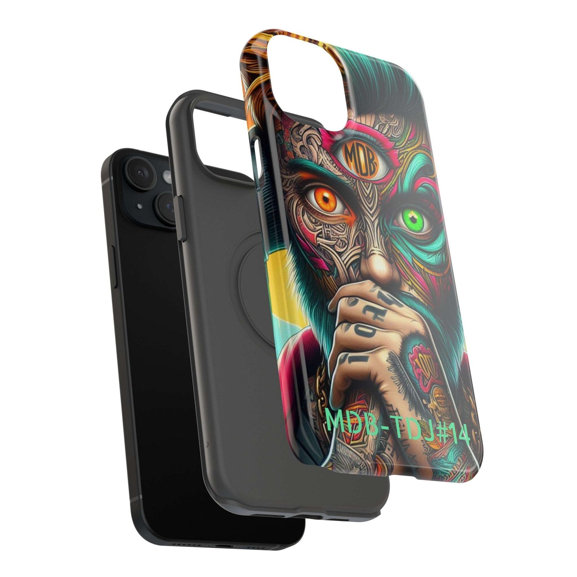 MDBTDJ#14 Impact-Resistant Phone Cases Fits most Tattooed DJ's Limited Edition