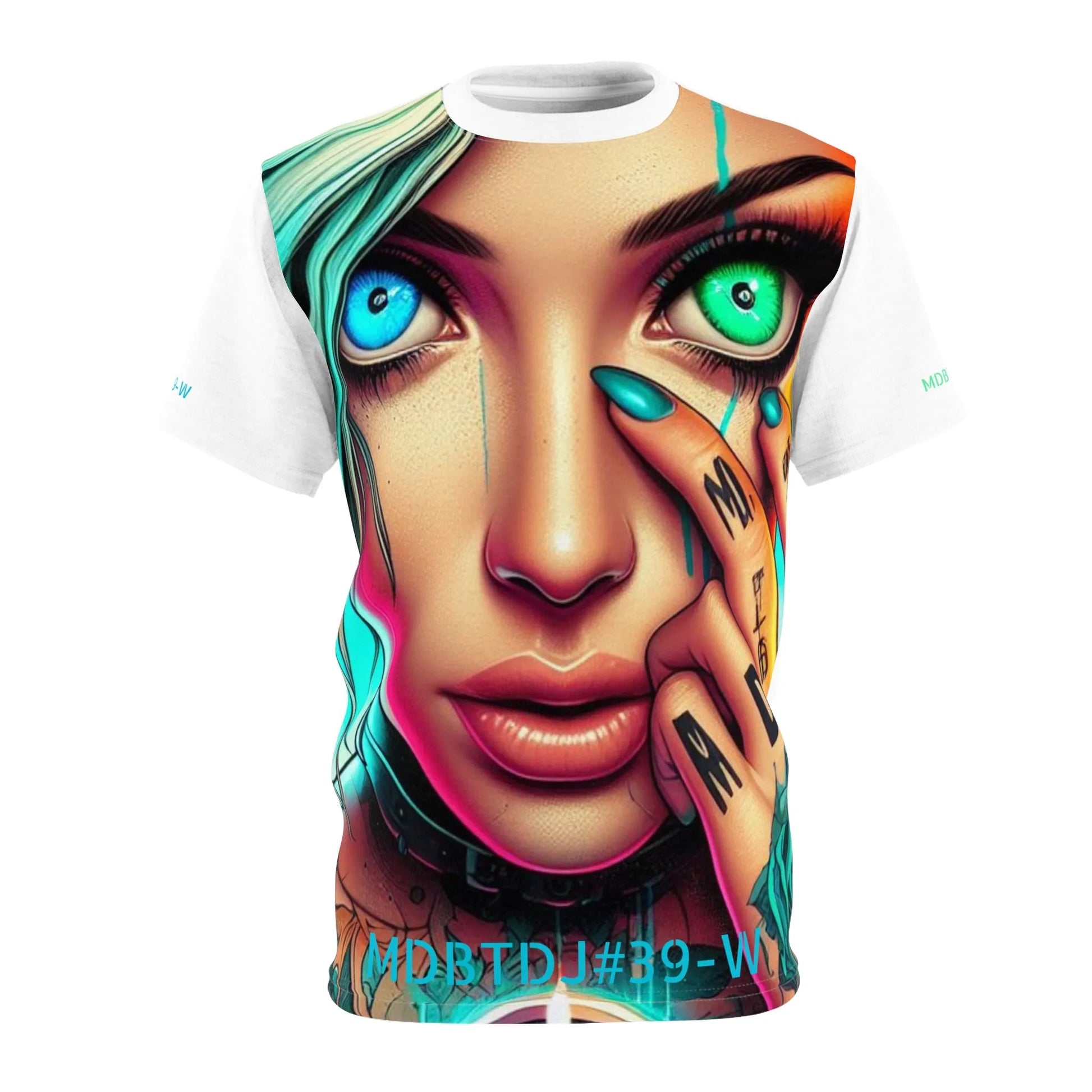 MDBTDJ#39-W Premium Art Tee Shirt - Tattooed Dj's Limited Edition - Unisex, T-Shirt, T-Shirts, Tattooed Djs Shop