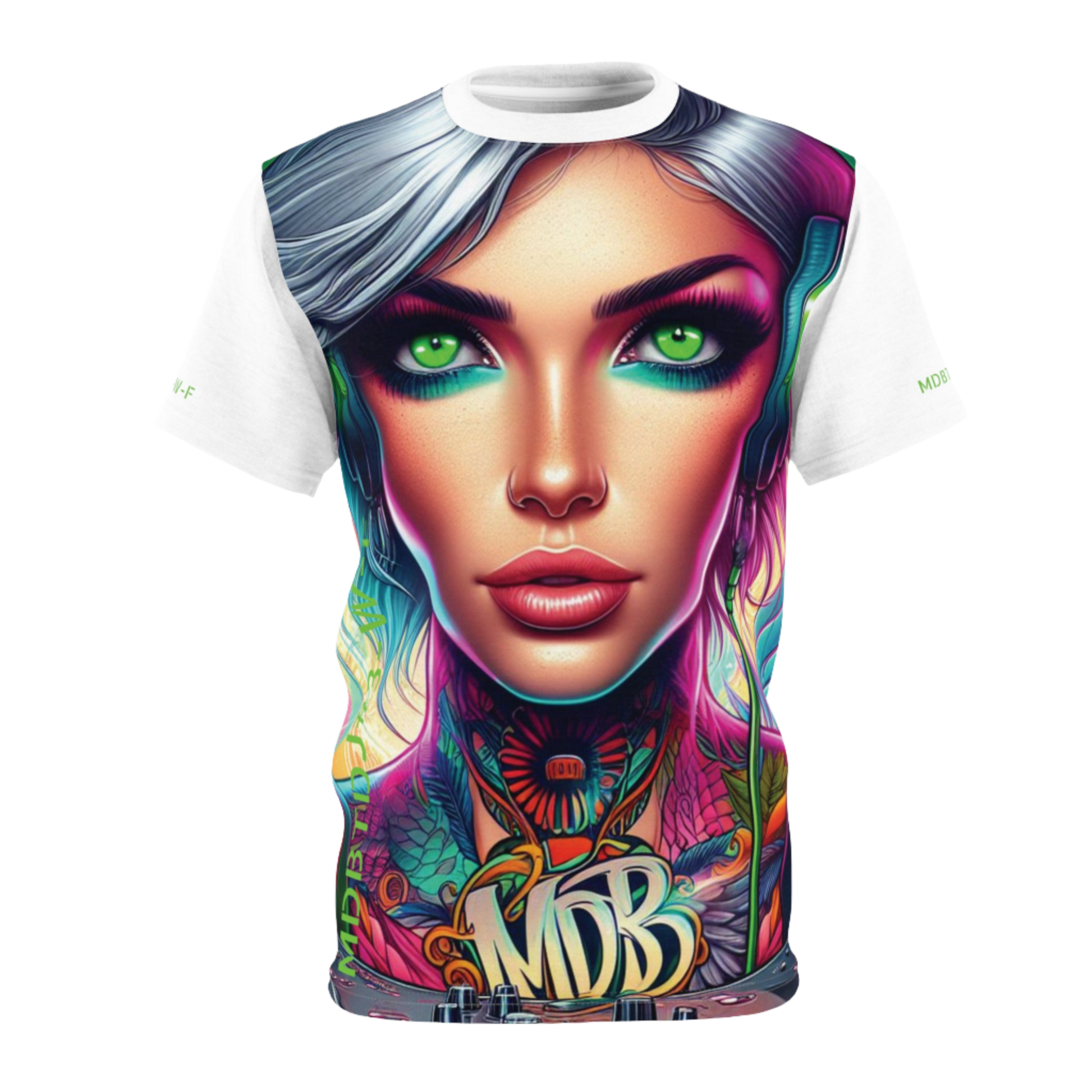 MDBTDJ#3-W-F Premium Tee Shirt - Tattooed Dj's Limited Edition - Unisex, T-Shirt, Clothing Tops, Tattooed Djs Shop