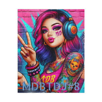 MDBTDJ#8 Puzzle (110, 252, 520, 1014-piece) Tattooed Dj's Limited Edition, Puzzle, Puzzles, Tattooed Djs Shop