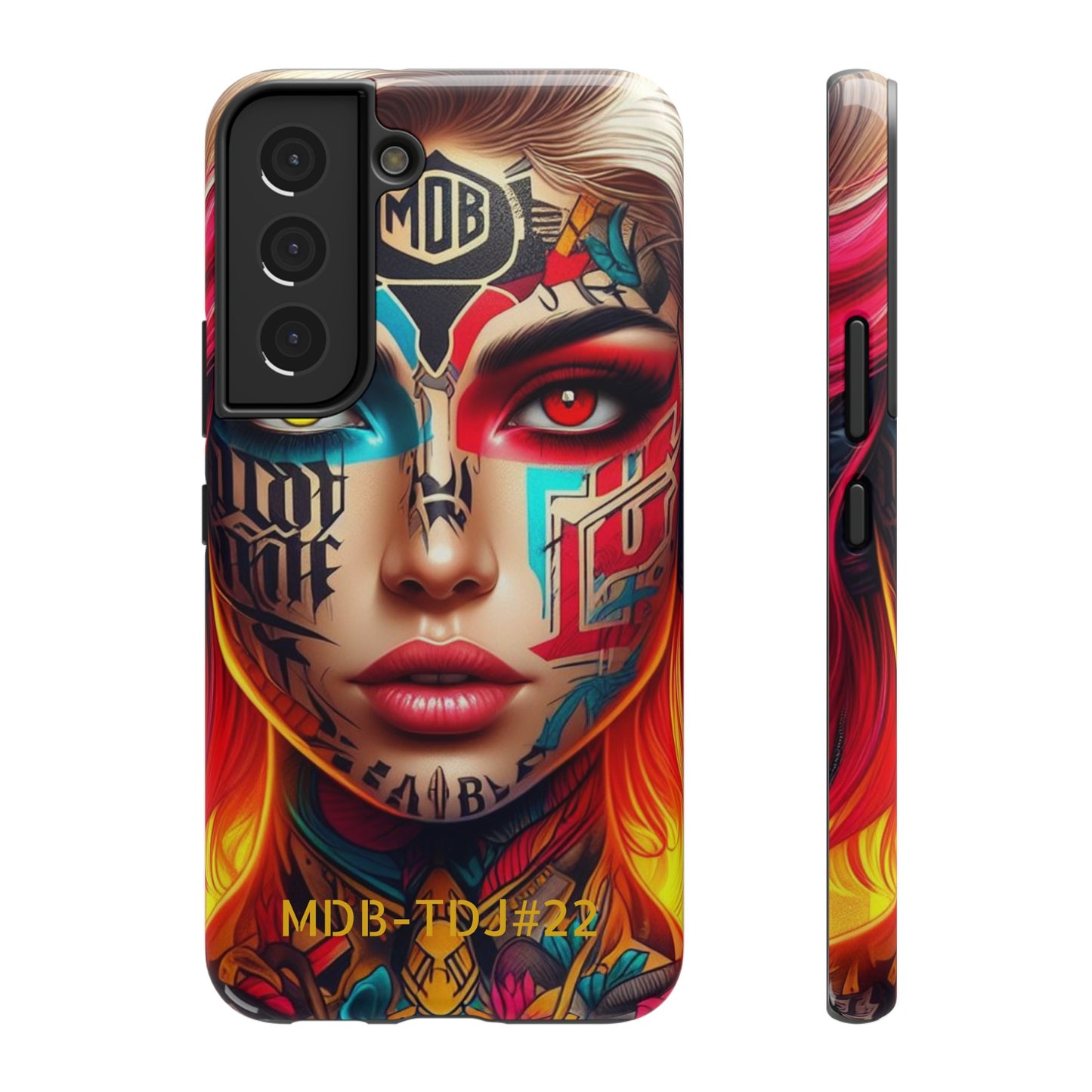 MDBTDJ#22 Impact-Resistant Phone Cases Fits most Tattooed DJ's Limited Edition, Phone Case, Tattooed Djs Shop