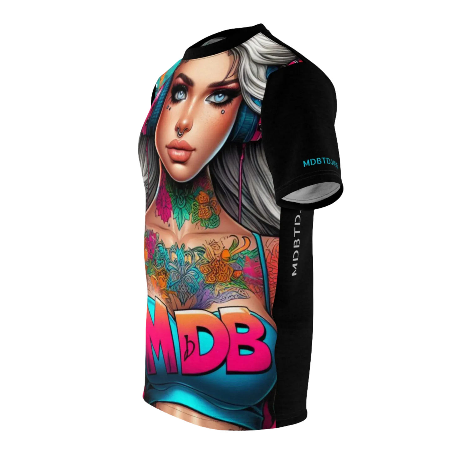 MDBTDJ#55 Premium Art Tee Shirt - Tattooed Dj's Limited Edition - Unisex