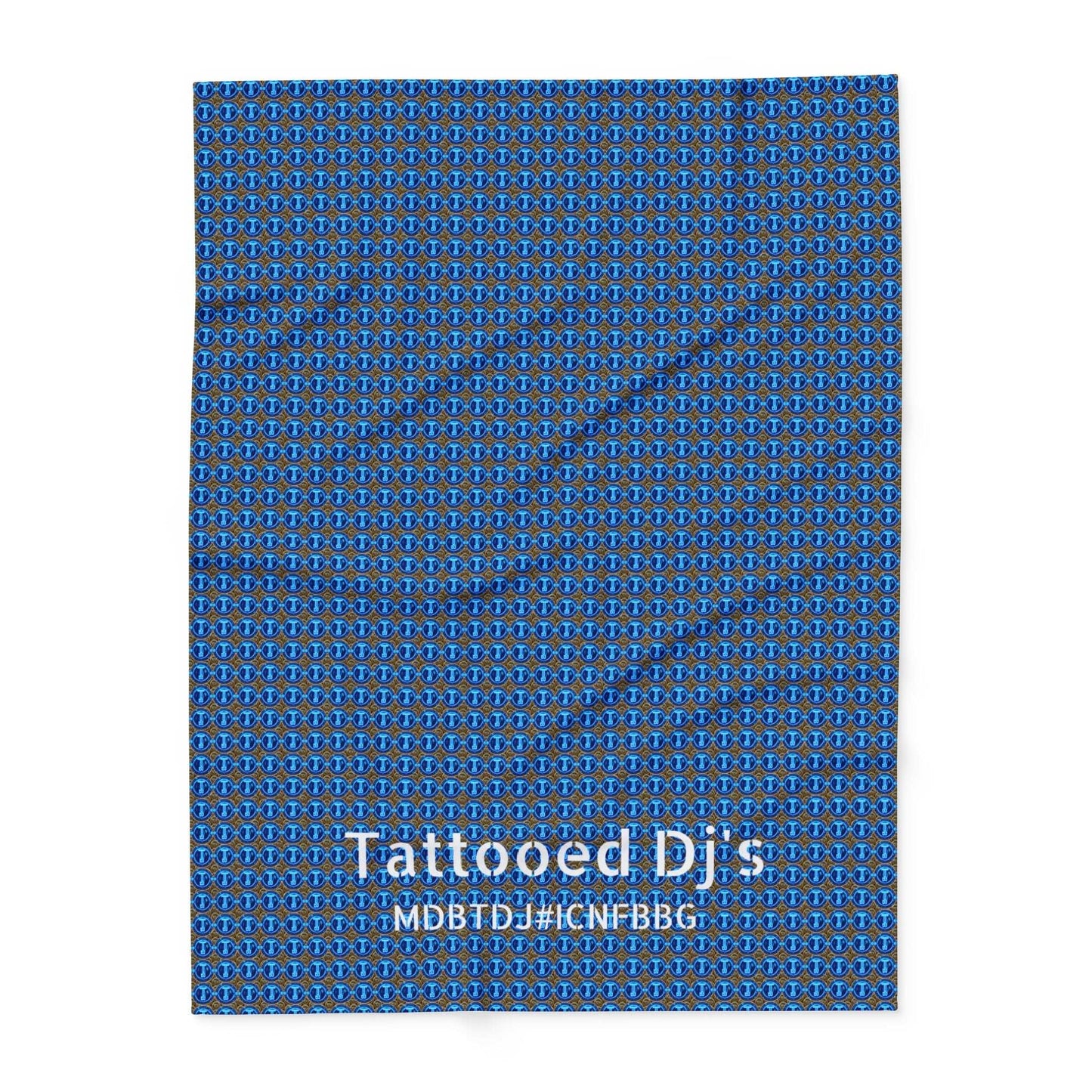MDBTDJ#ICNFBBG Fleece Blanket Tattooed Dj's Limited Edition, Home Decor, Tattooed Djs Shop