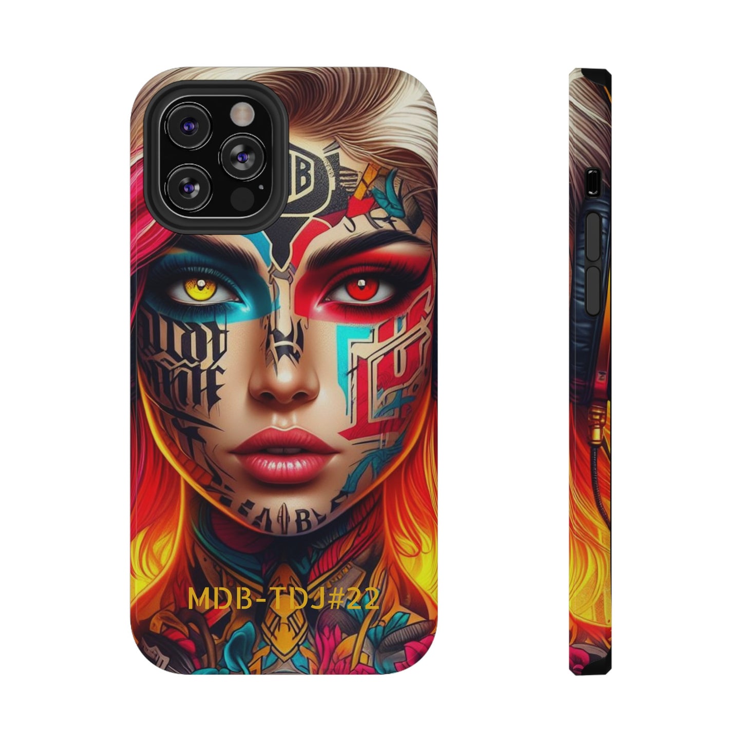 MDBTDJ#22 Impact-Resistant Phone Cases Fits most Tattooed DJ's Limited Edition, Phone Case, Tattooed Djs Shop