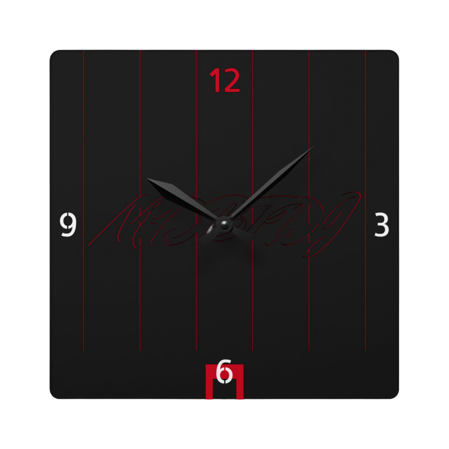 MDBTDJ#PSBRW Premium Acrylic Wall Clock