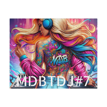 MDBTDJ#7 Puzzle (110, 252, 520, 1014-piece) Tattooed Dj's Limited Edition, Puzzle, Puzzles, Tattooed Djs Shop