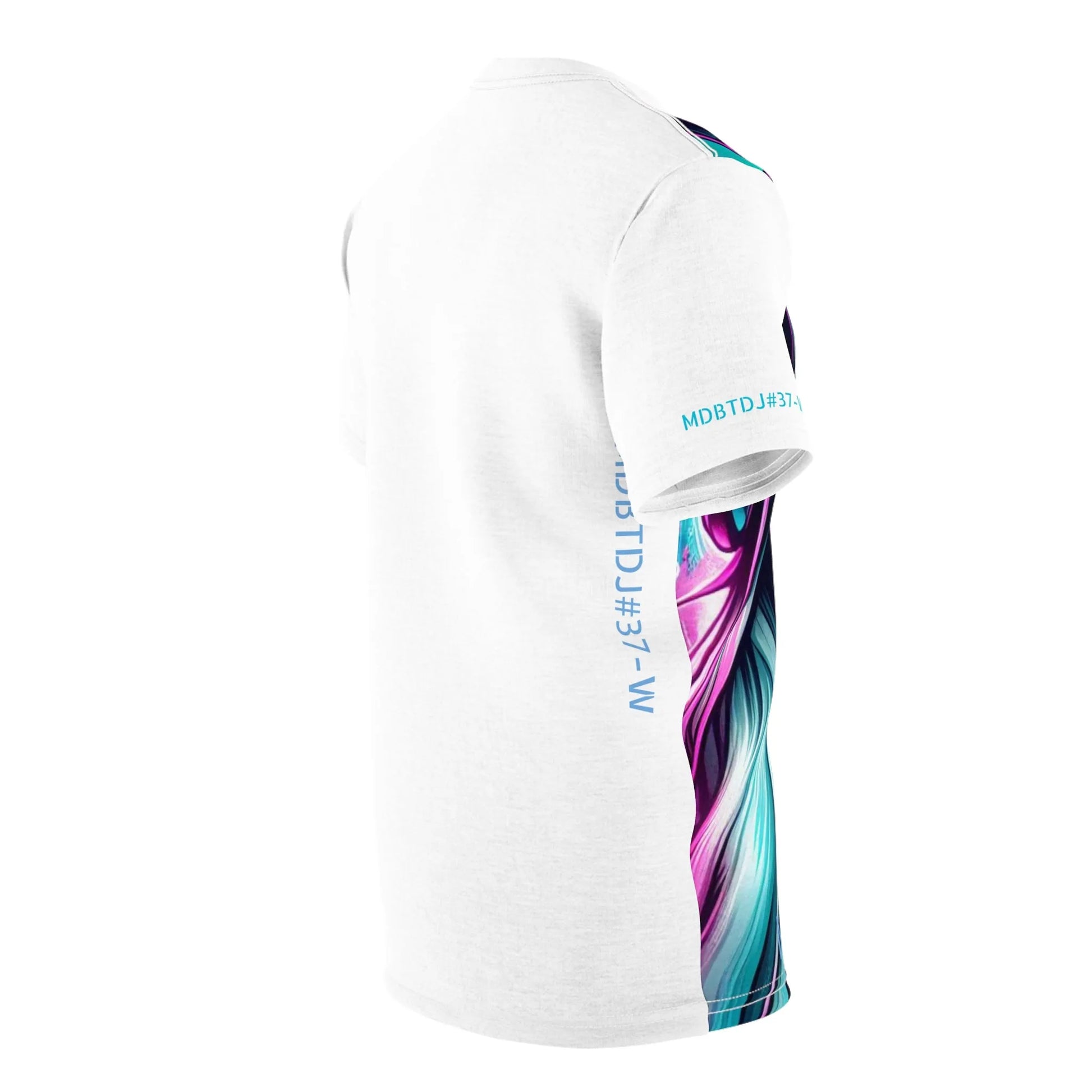 MDBTDJ#37-W Premium Art Tee Shirt - Tattooed Dj's Limited Edition - Unisex, T-Shirt, Activewear Tops, Tattooed Djs Shop