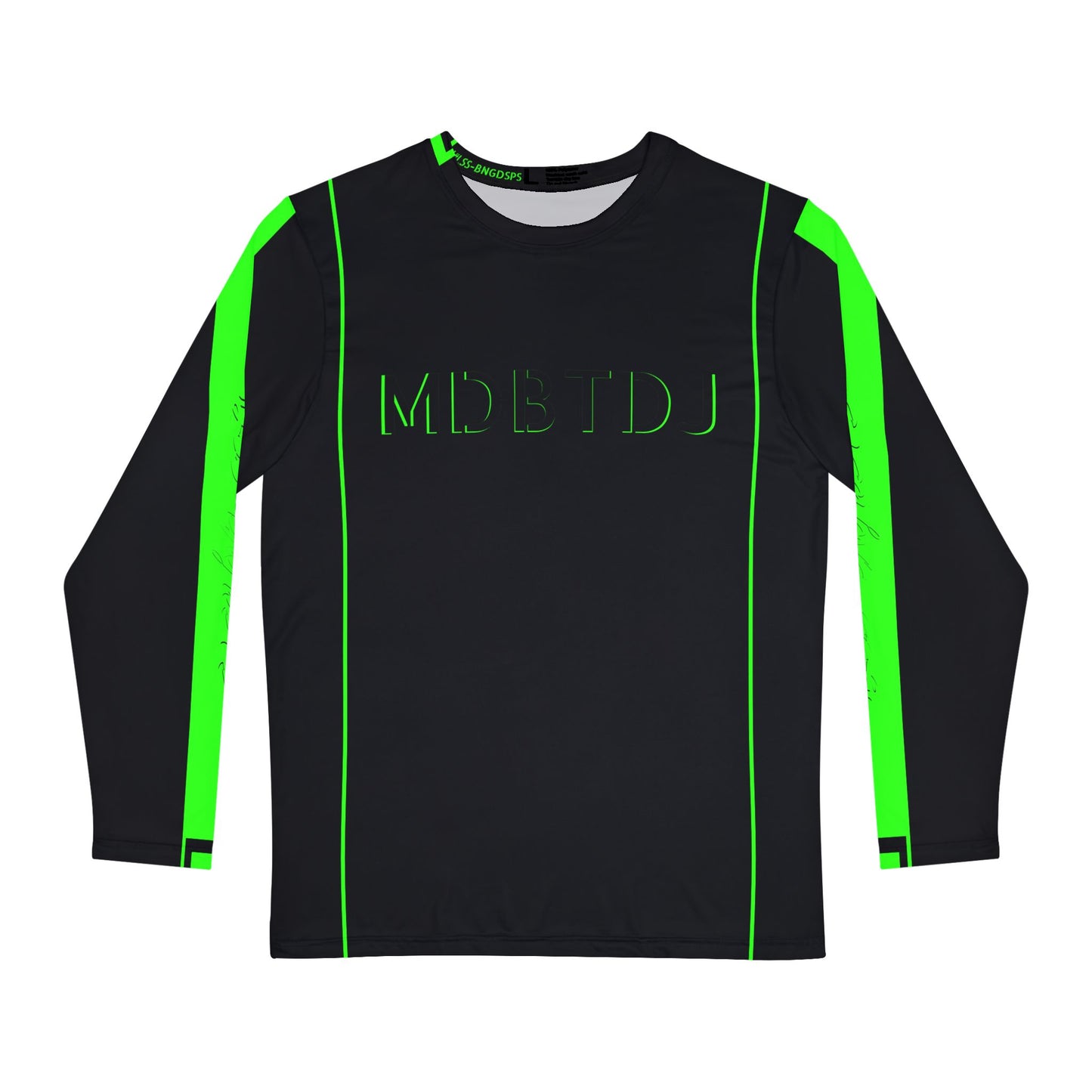 MDBTDJ#LSS-BNGDSPS Premium Men's Long Sleeve Shirt, All Over Prints, Tattooed Djs Shop