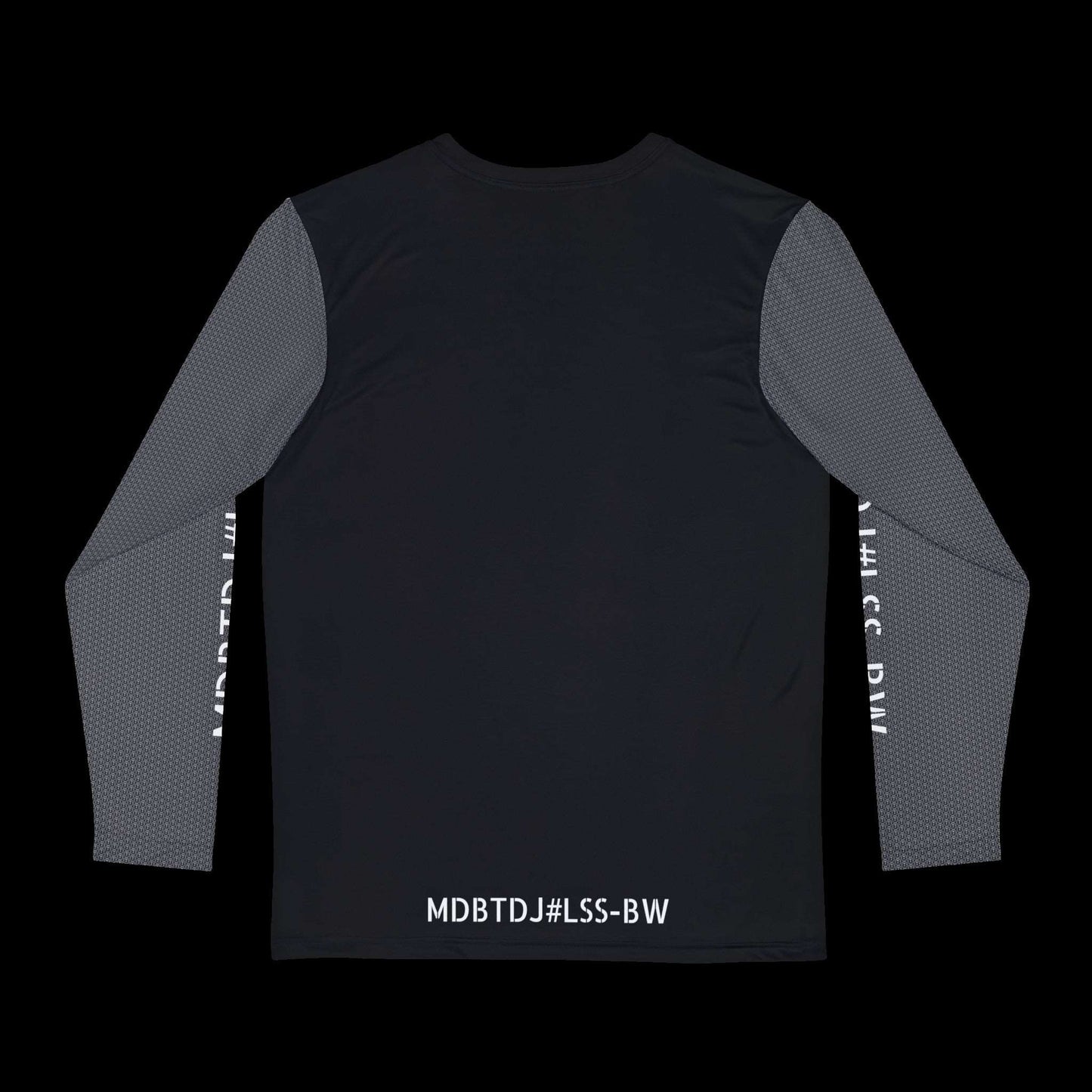 MDBTDJ#LSS-BW Men's Long Sleeve Shirt Tattooed Dj's Limited Edition, All Over Prints, Tattooed Djs Shop