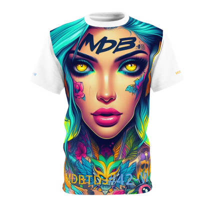 MDBTDJ#42-W Premium Tee Shirt - Unisex Tattooed Dj's Limited Edition