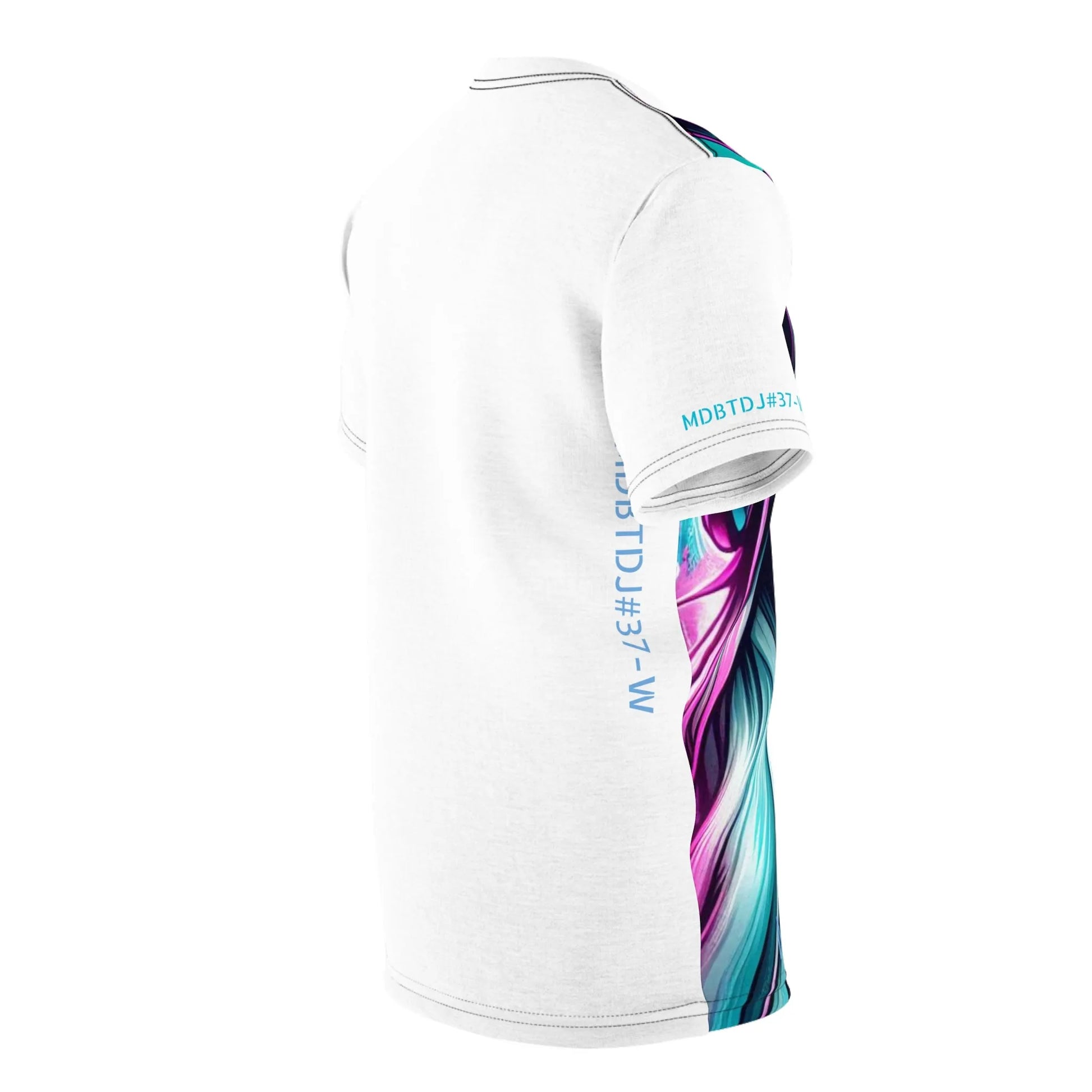 MDBTDJ#37-W Premium Art Tee Shirt - Tattooed Dj's Limited Edition - Unisex, T-Shirt, Activewear Tops, Tattooed Djs Shop