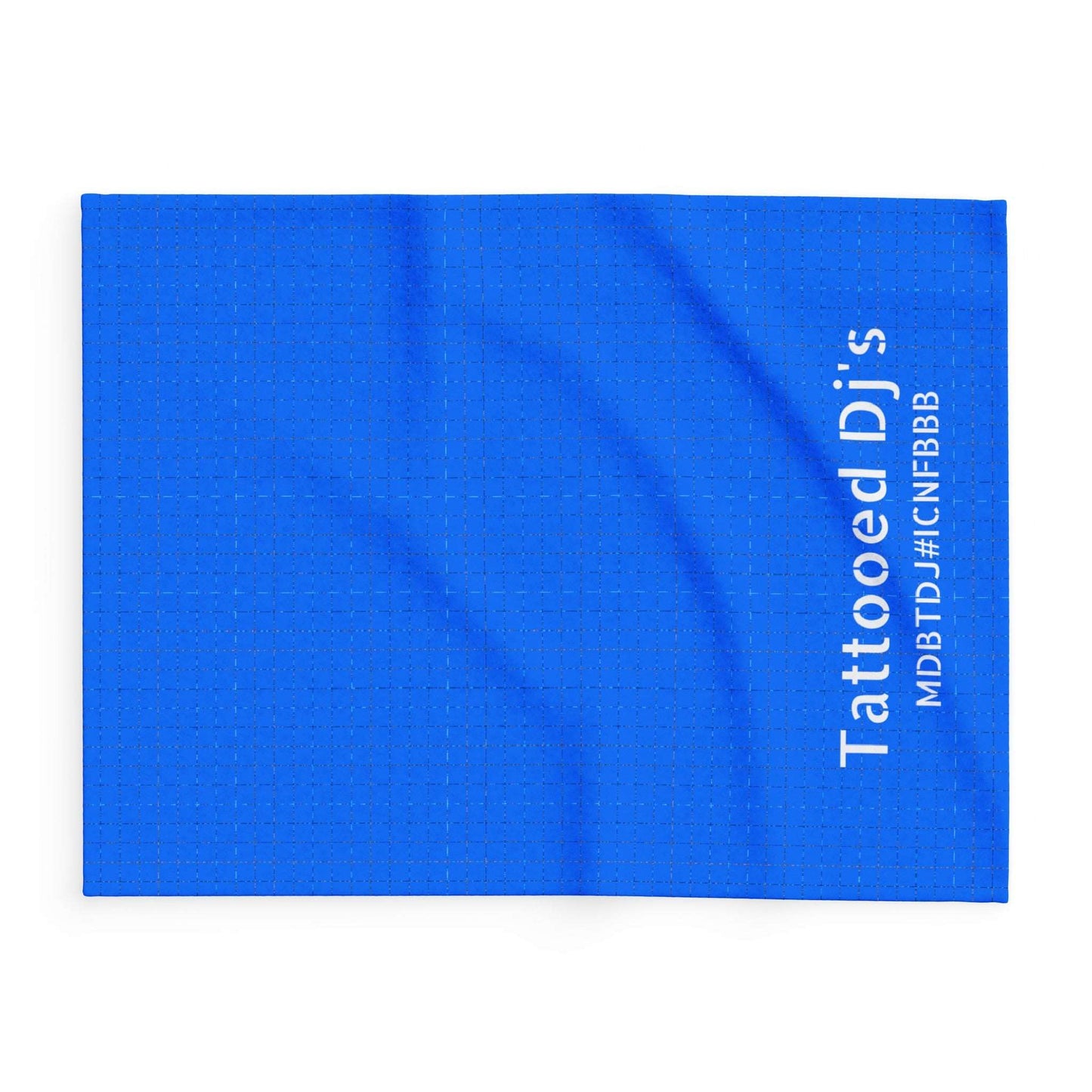MDBTDJ#ICNFBBB Fleece Blanket Tattooed Dj's Limited Edition, Home Decor, Tattooed Djs Shop