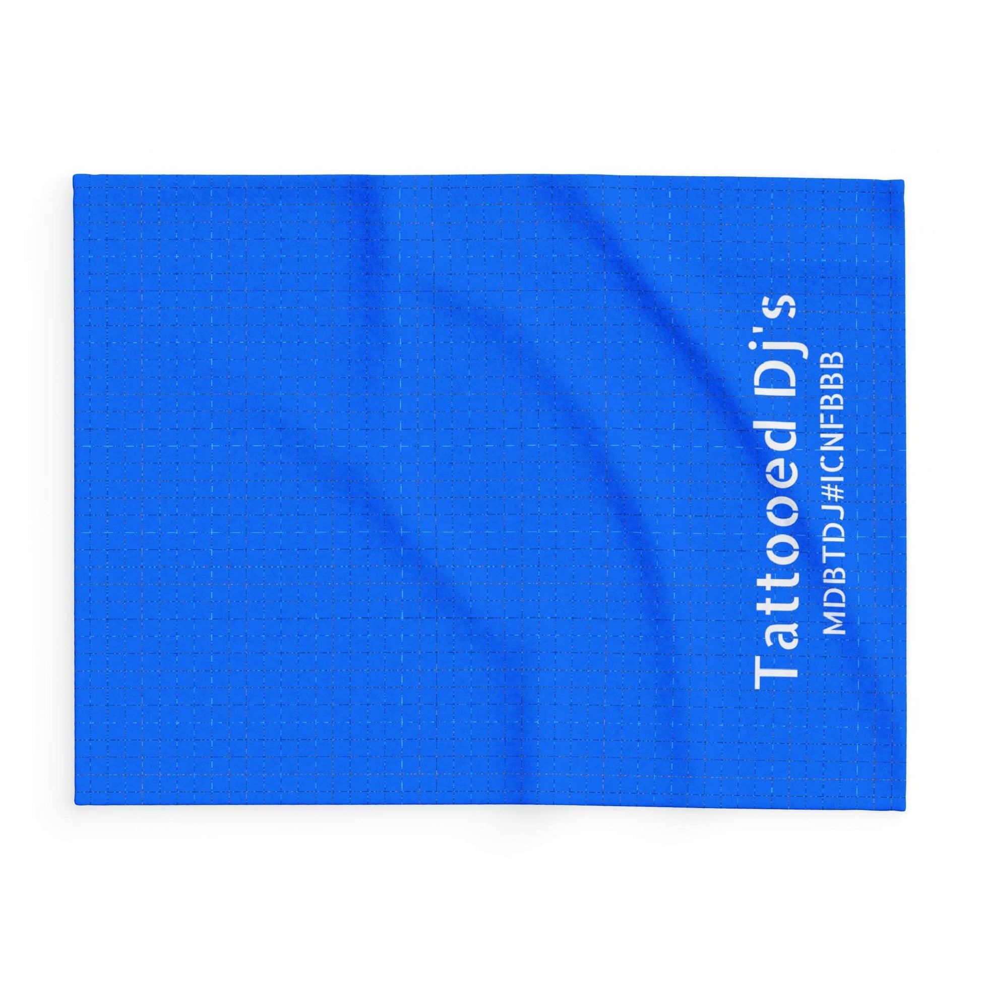 MDBTDJ#ICNFBBB Fleece Blanket Tattooed Dj's Limited Edition, Home Decor, Tattooed Djs Shop