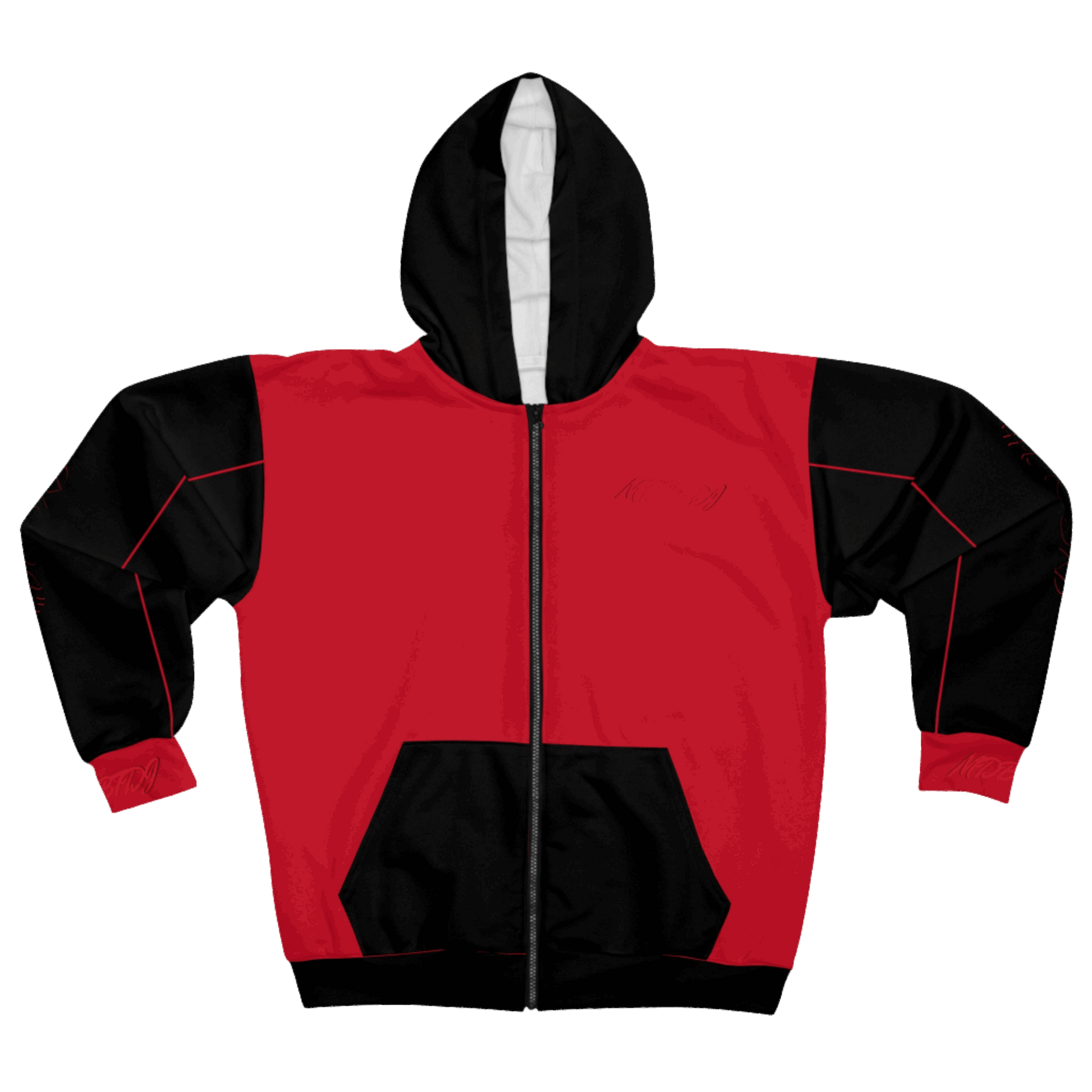 MDBTDJ#BRPSRB Unisex Zip Up Hoodie