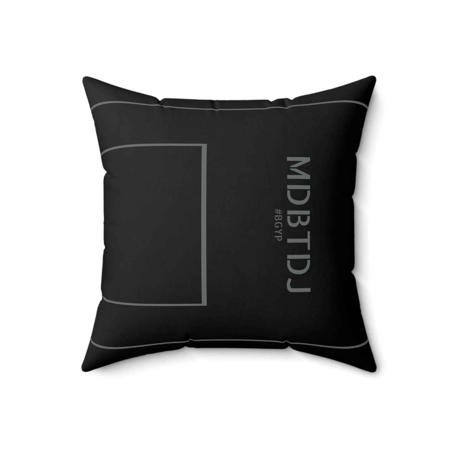 MDBTDJ#BGYP Spun Polyester Square Pillow