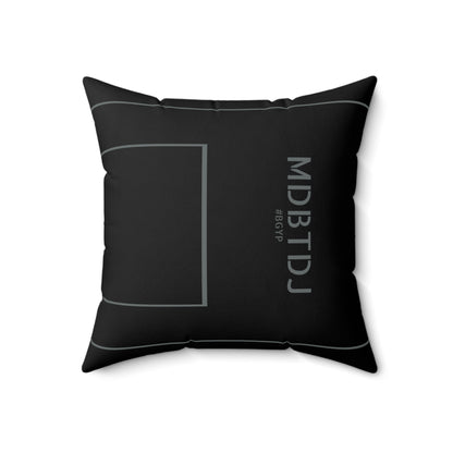 MDBTDJ#BGYP Spun Polyester Square Pillow