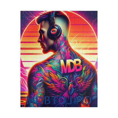 MDBTDJ#10 Puzzle (110, 252, 520, 1014-piece) Tattooed Dj's Limited Edition