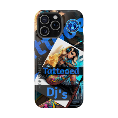 MDBTDJ#ICN112-PV Impact-Resistant Phone Case Tattooed DJ's Limited Edition Fits Most