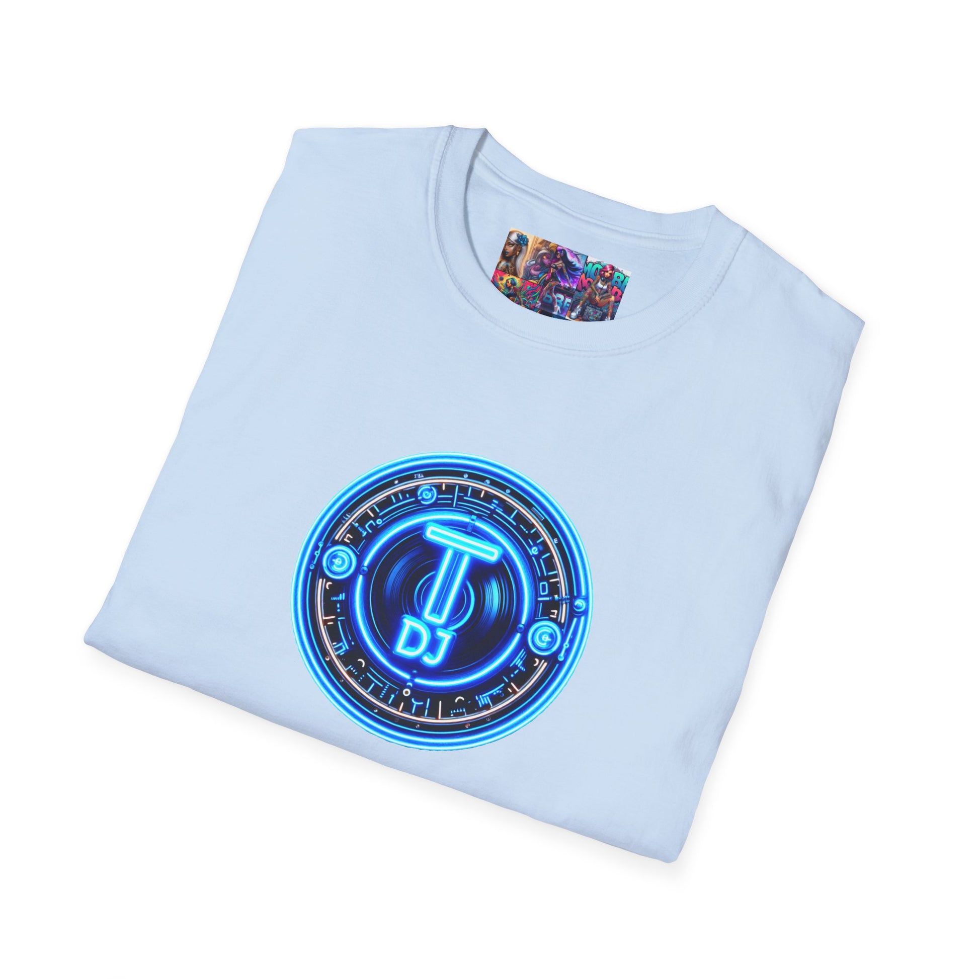 MDBTDJ#1 Unisex Softstyle T-Shirt Tattooed Dj's Limited Edition, T-Shirt, Tattooed Djs Shop