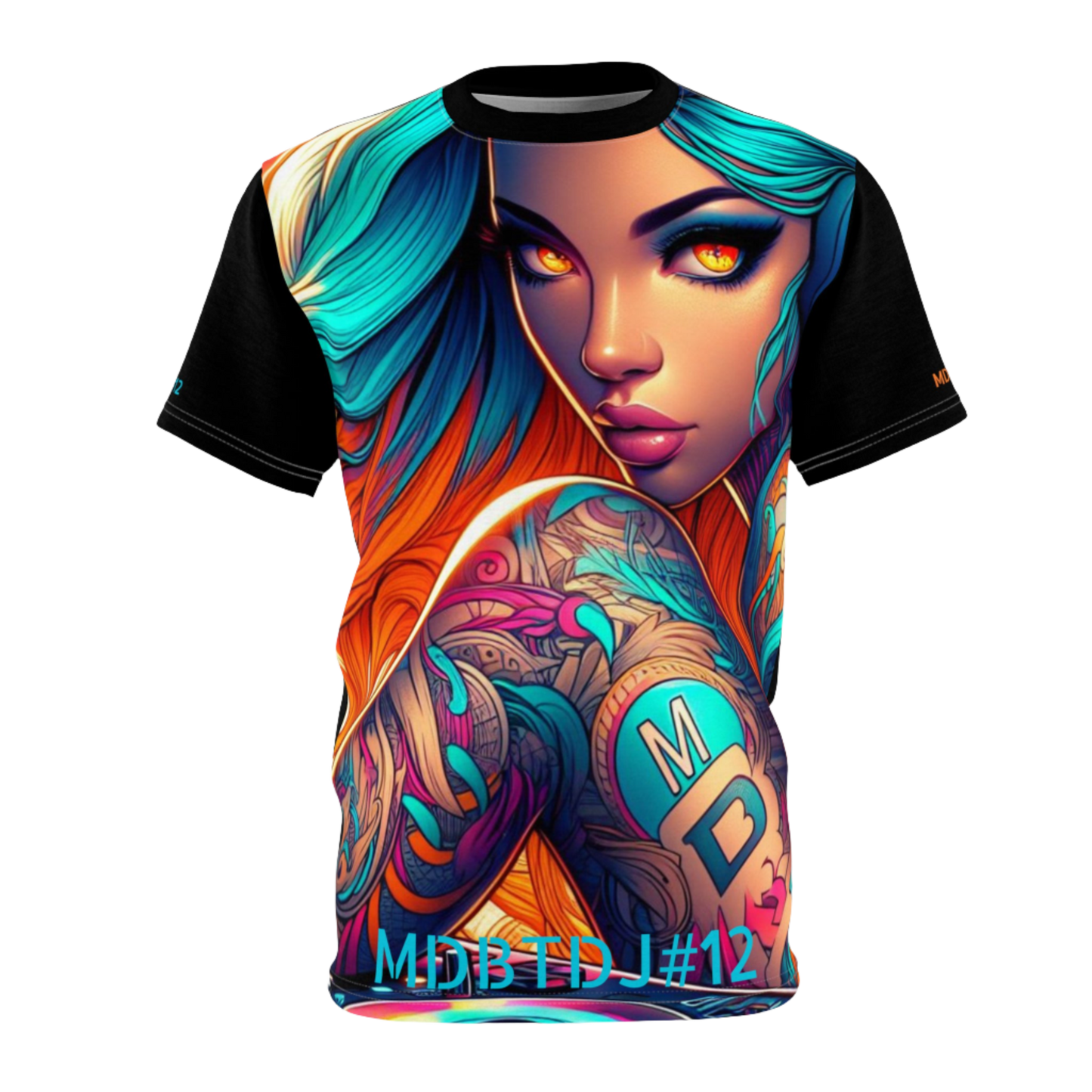 MDBTDJ#12 Premium Tee Shirt - Tattooed Dj's Limited Edition - Unisex