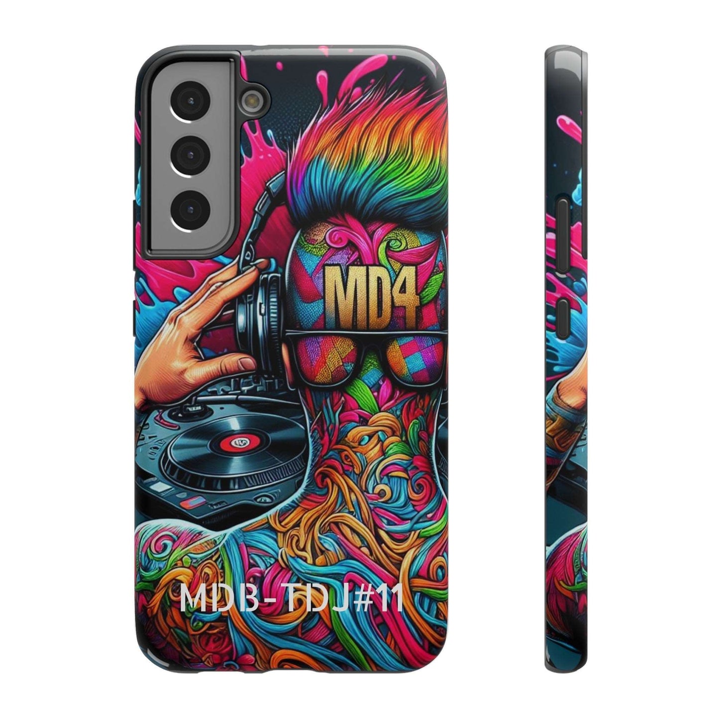 MDBTDJ#11 Impact-Resistant Phone Cases Fits most Tattooed DJ's Limited Edition