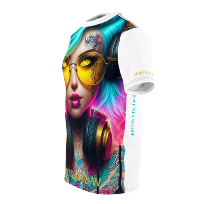 MDBTDJ#32-W Premium Art Tee Shirt - Tattooed Dj's Limited Edition - Unisex