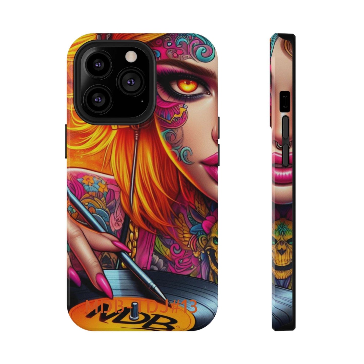 MDBTDJ#13 Impact-Resistant Phone Cases Fits most Tattooed DJ's Limited Edition