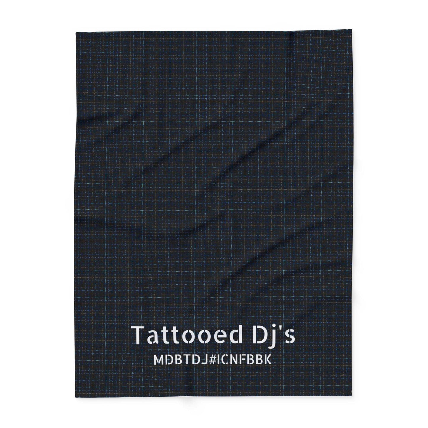 MDBTDJ#ICNFBBK Fleece Blanket Tattooed Dj's Limited Edition, Home Decor, Tattooed Djs Shop