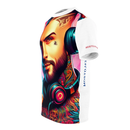 MDBTDJ#38-W Premium Art Tee Shirt - Tattooed Dj's Limited Edition - Unisex, T-Shirt, T-Shirts, Tattooed Djs Shop