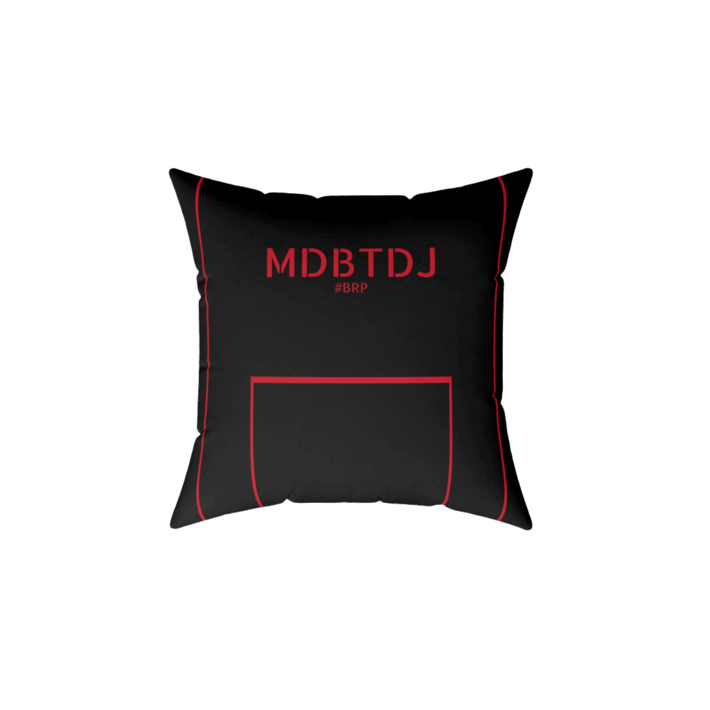 MDBTDJ#BRP Spun Polyester Square Pillow