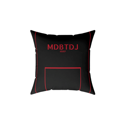 MDBTDJ#BRP Spun Polyester Square Pillow