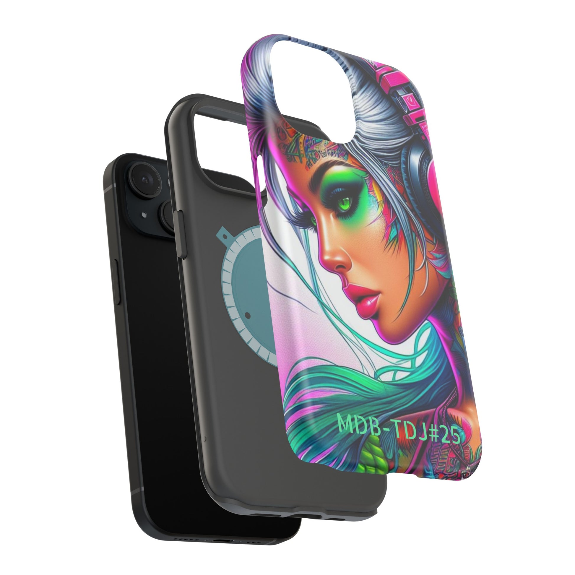 MDBTDJ#25 Impact-Resistant Phone Cases Fits most Tattooed DJ's Limited Edition, Phone Case, Tattooed Djs Shop