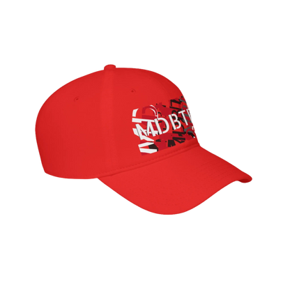 MDBTDJ#BRGYWRDC Red - Low Profile Baseball Cap, Hats, Hats, Tattooed Djs Shop